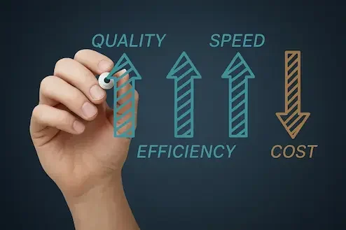 Wertstrom/Lean-Grafik